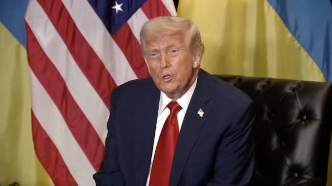 Ong Trump: NATO nen ban ha may bay Nga vi pham khong phan cua khoi hinh anh