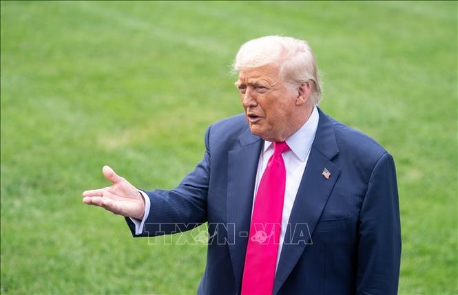 Tong thong Trump noi ve 'mot y tuong hay' do Tong thong Putin de xuat hinh anh