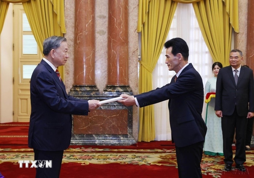 Dau an quan trong trong moi quan huu nghi Viet Nam - Trieu Tien hinh anh