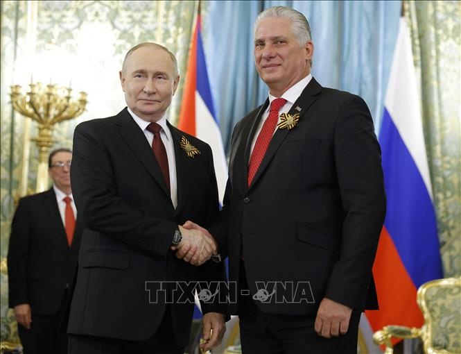 Thuong vien Nga phe chuan thoa thuan hop tac quan su voi Cuba hinh anh