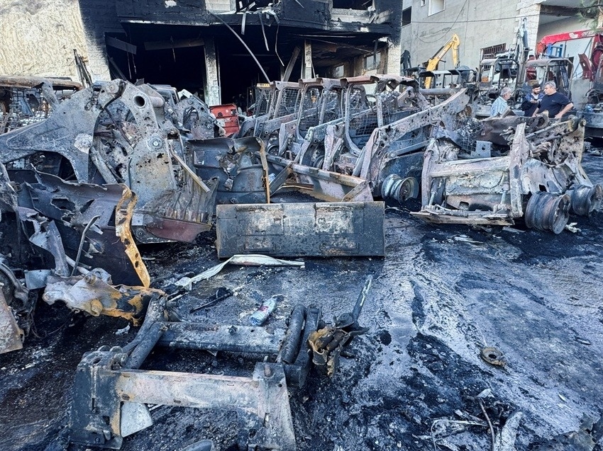 Israel khong kich vao Lebanon hinh anh