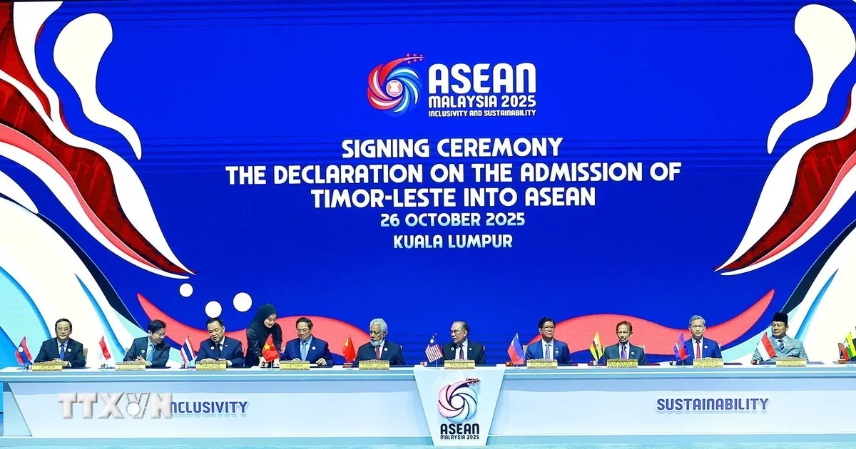 Timor Lester chinh thuc tro thanh thanh vien thu 11 cua ASEAN hinh anh