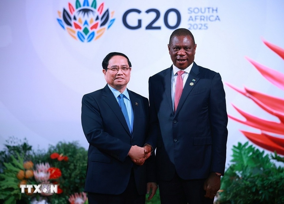 Thu tuong Pham Minh Chinh du khai mac Hoi nghi Thuong dinh G20 hinh anh