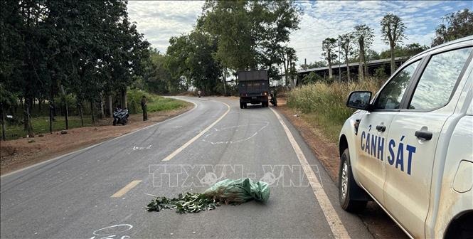 Dieu tra vu xe tai can qua nguoi sau tai nan khien nan nhan tu vong hinh anh