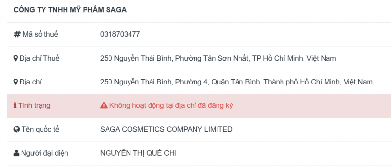 My pham Saga,  Cong ty Saga,  Giam doc Saga,  Doanh nghiep Saga,  Cong ty LITADO,  doanh nghiep LITADO anh 1