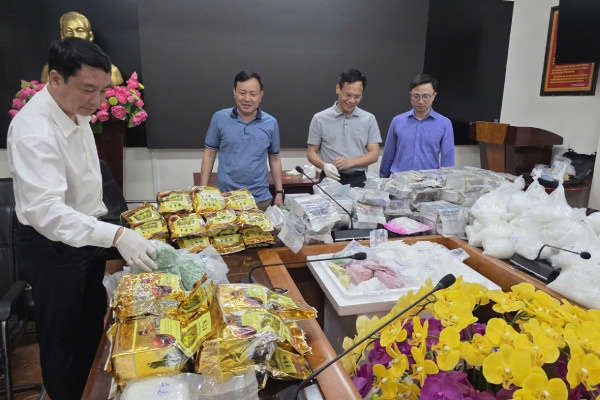 Triet pha duong day ma tuy co to chuc, xuyen quoc gia hinh anh