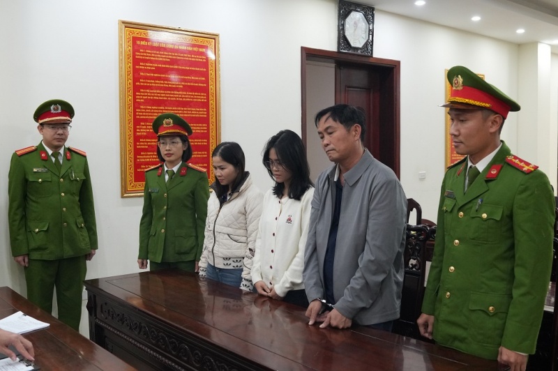 Bat giu nhom,  mua ban trai phep,  hoa don,  Cty Son Thai Long,  DN Son Thai Long anh 2