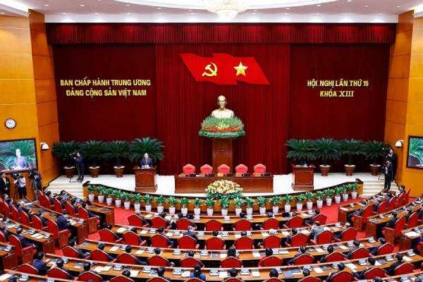 Thong bao Hoi nghi lan thu 15 Ban Chap hanh Trung uong Dang khoa XIII hinh anh