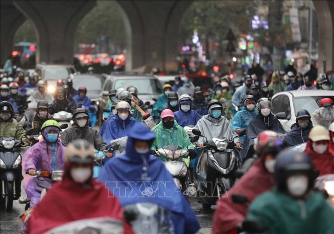 Mien Bac chuyen ret dam, ret hai va mua lon vao cuoi tuan hinh anh