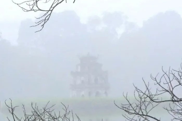 Bac Bo va Bac Trung Bo sang som co suong mu, troi tiep tuc ret hinh anh