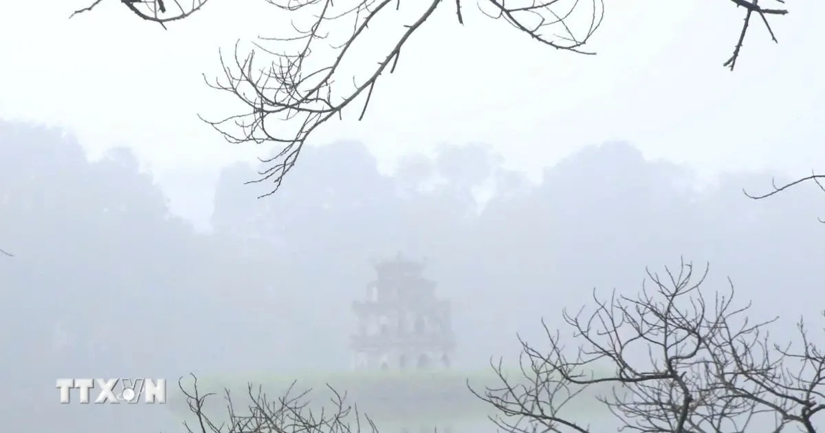 Thoi tiet ngay 22/12: Bac Bo co suong mu, Trung Bo, Nam Bo mua cuc bo hinh anh