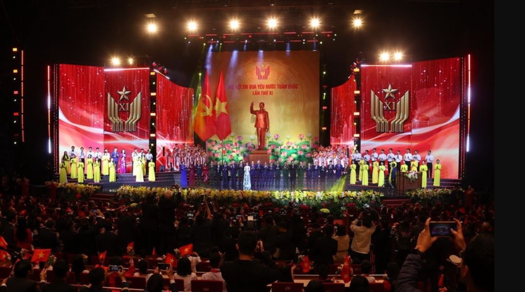 Dai hoi Thi dua yeu nuoc toan quoc lan thu XI thanh cong tot dep hinh anh