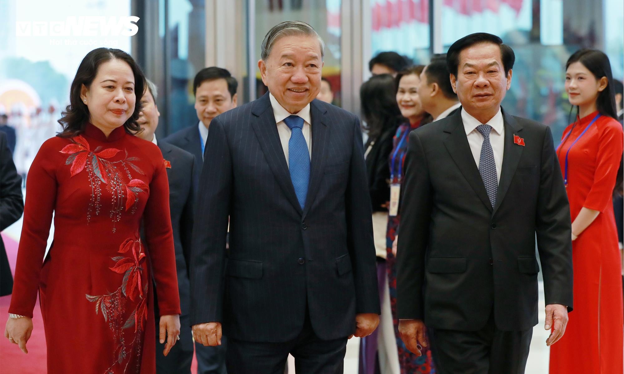 Tong Bi thu To Lam du Dai hoi Thi dua yeu nuoc lan thu XI hinh anh