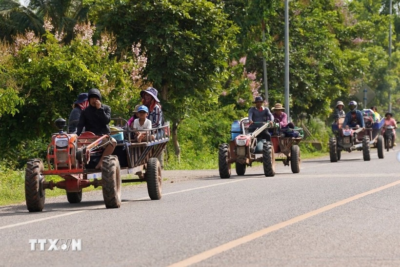 Thai Lan va Campuchia nhat tri nguyen tac ve lenh ngung ban hinh anh