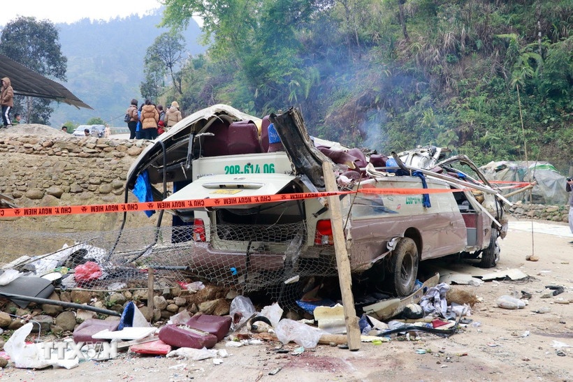 tai nan giao thong,  Lao Cai anh 1