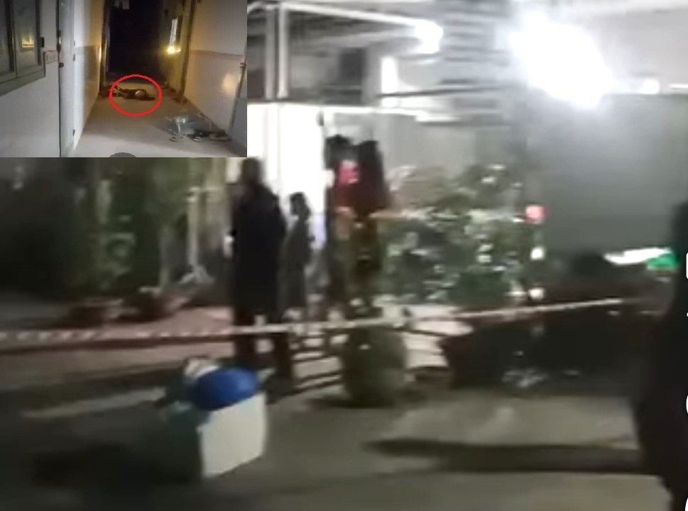 nguoi phu nu,  tu vong,  truoc cua phong tro anh 1