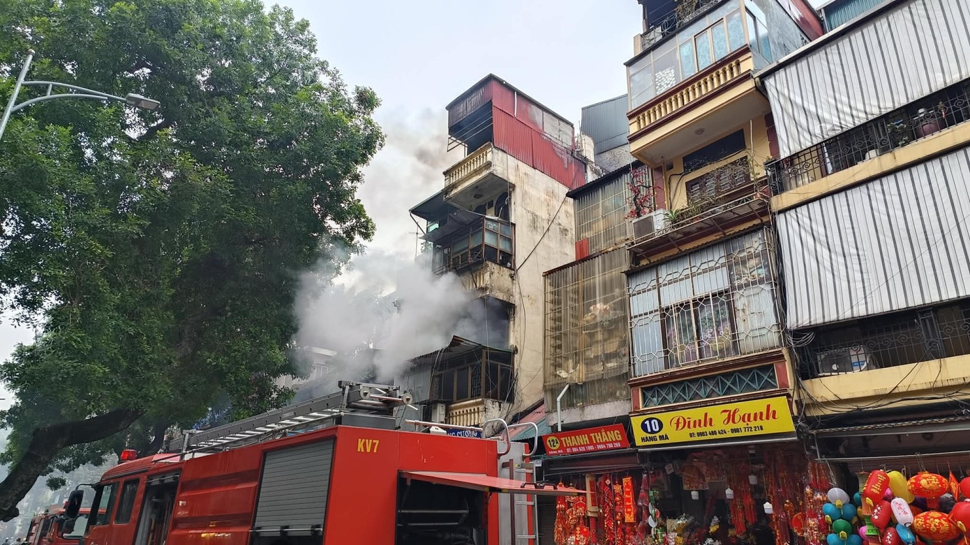 Chay pho co Hang Ma anh 2