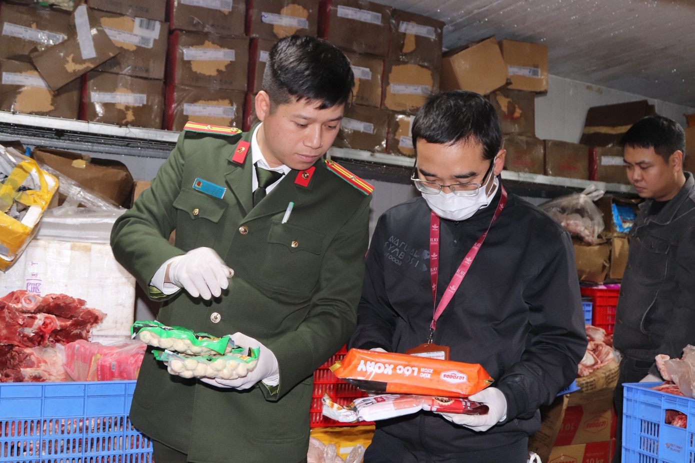 Son La phat hien luong lon thit lon nhiem dich ta lon chau Phi hinh anh