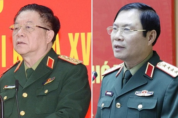 Gioi thieu Dai tuong Nguyen Trong Nghia, Nguyen Tan Cuong ung cu DBQH hinh anh