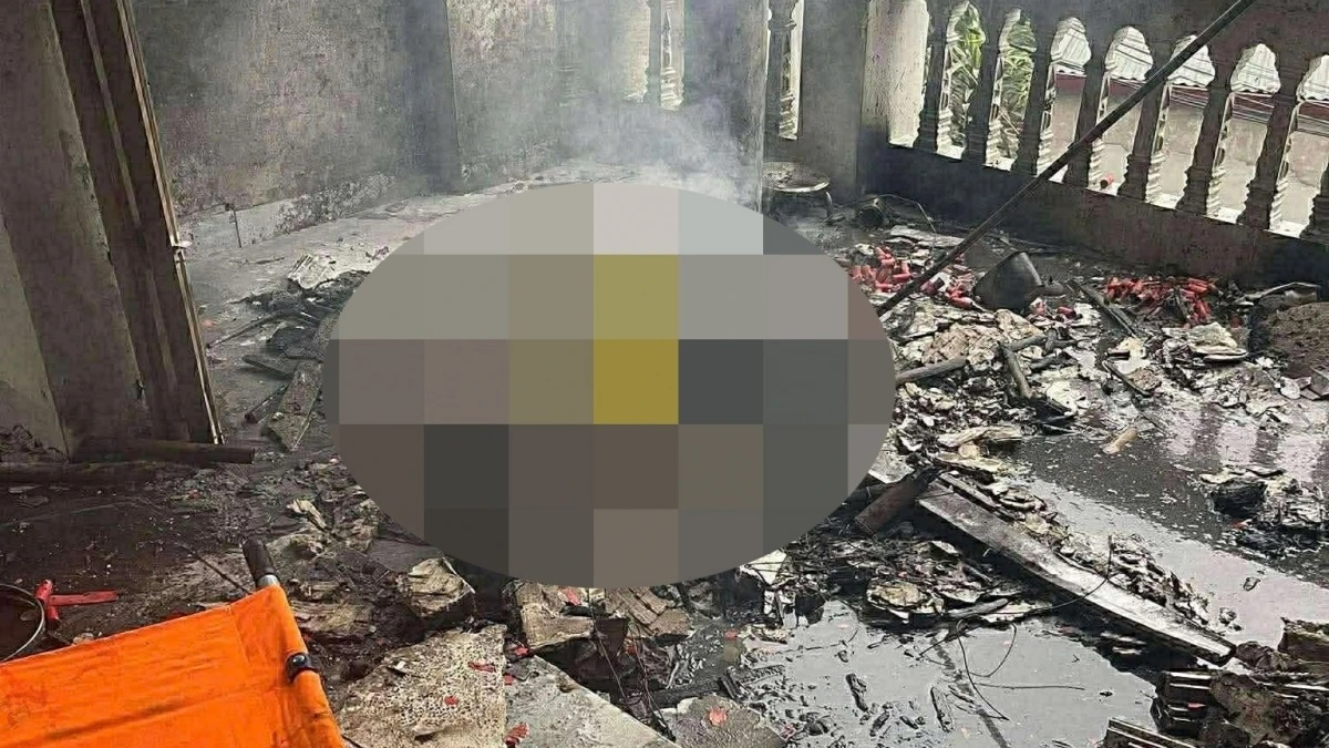 Mot nguoi chet, nghi do no phao tu che o Ha Noi hinh anh