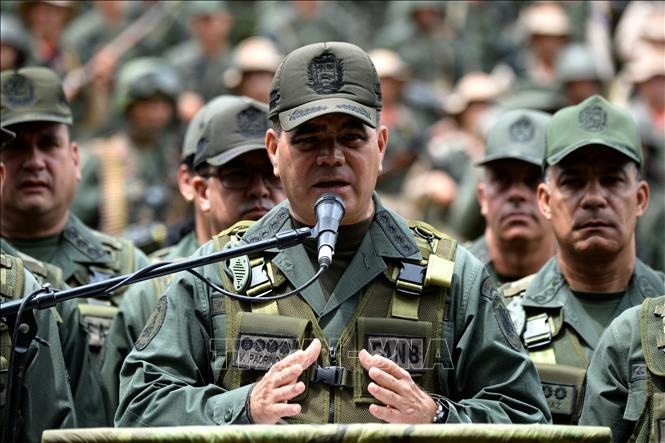 Quan doi Venezuela cong nhan quyen Tong thong Delcy Rodriguez hinh anh