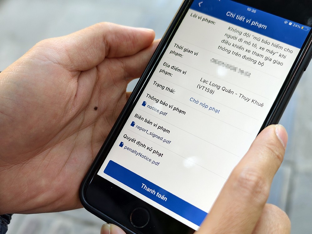 Ung dung app iHanoi anh 2