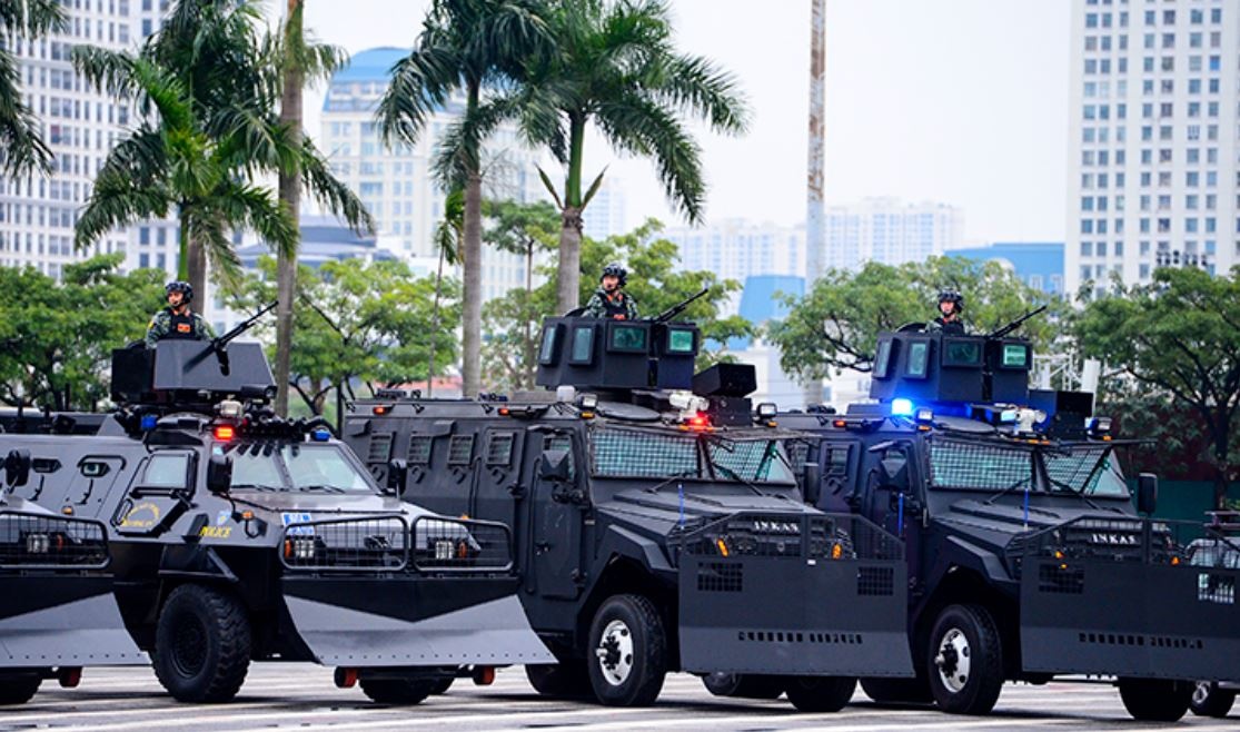 Dan khi tai toi tan tong duyet bao dam an ninh Dai hoi Dang XIV hinh anh
