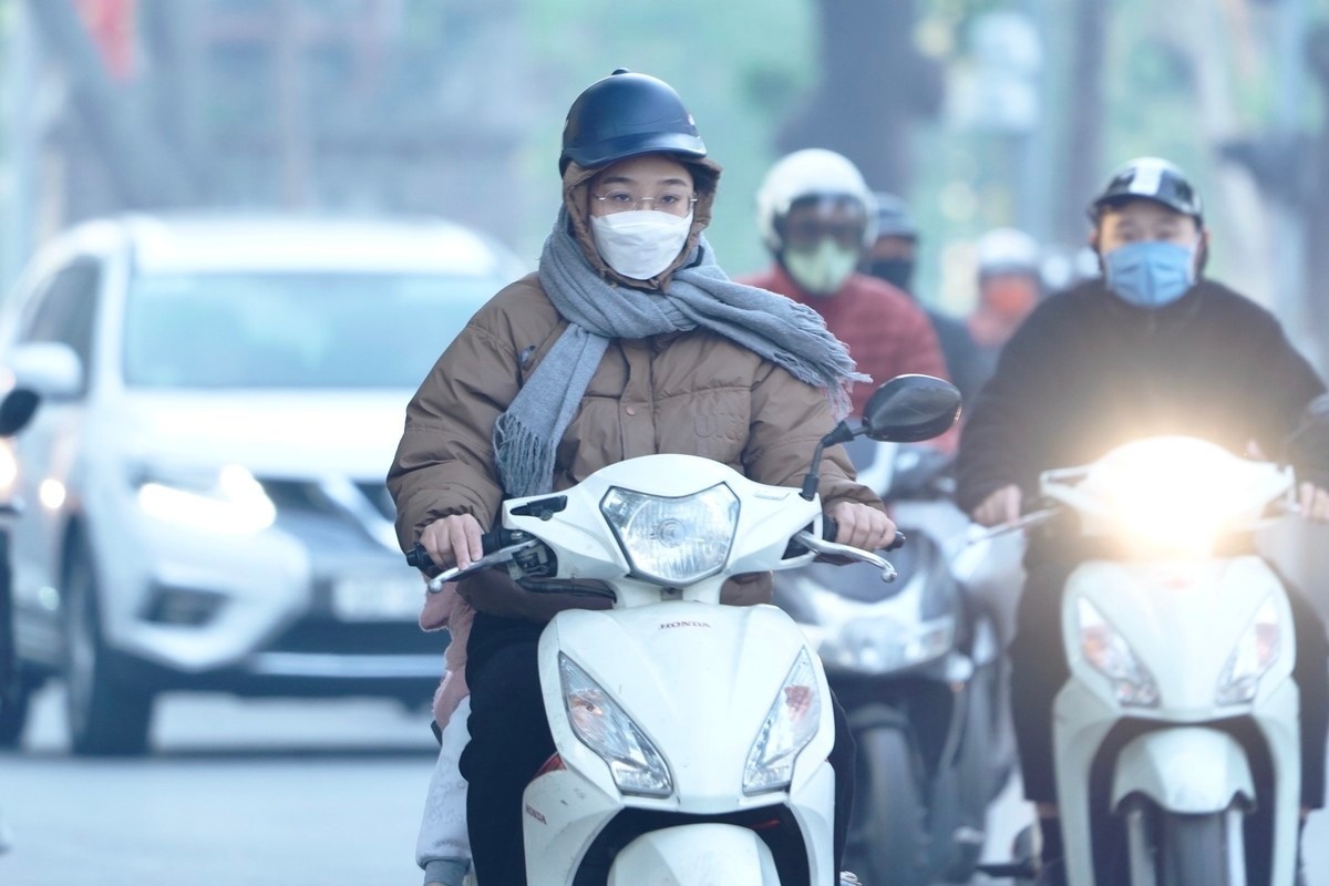 Hinh thai thoi tiet co hai keo dai o mien Bac hinh anh