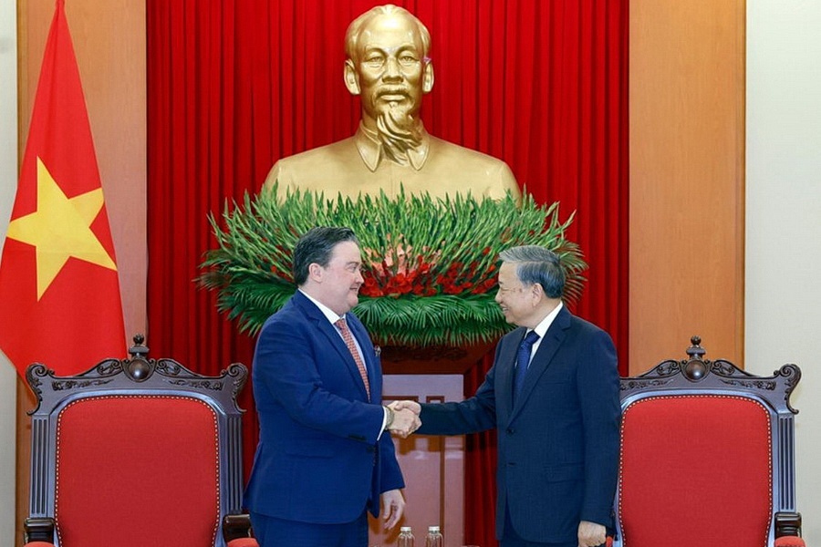 Tong Bi thu To Lam: Viet Nam luon coi trong quan he voi My hinh anh