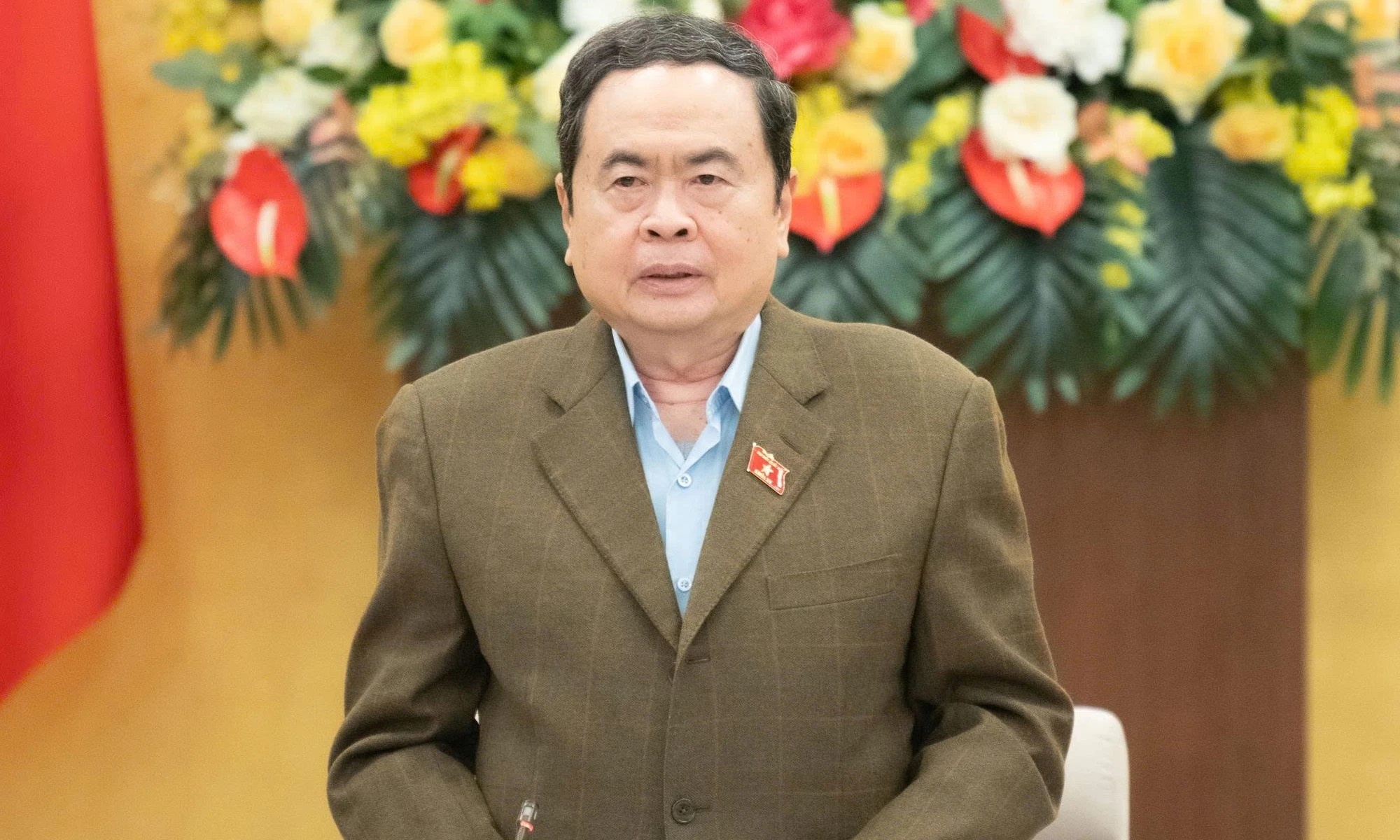 Chu tich Quoc hoi: Khan truong to chuc hop doan dai bieu Dai hoi XIV hinh anh