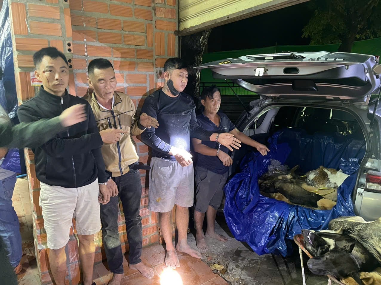 Pha duong day trom cho lien tinh tai Tay Ninh hinh anh