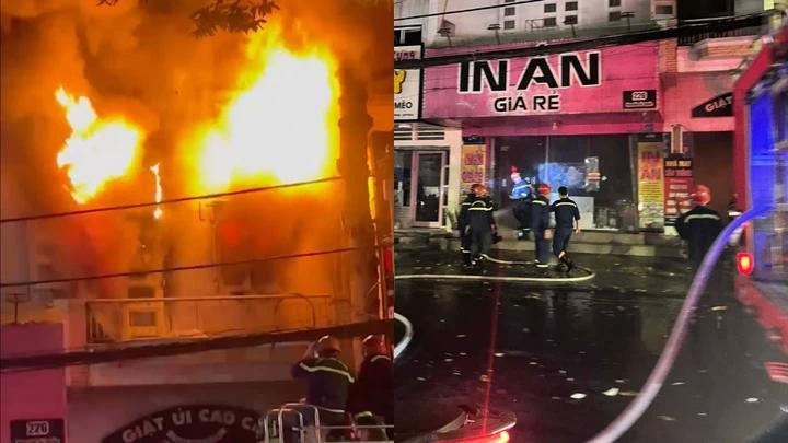 Chay cua hang giat ui o Dong Nai hinh anh