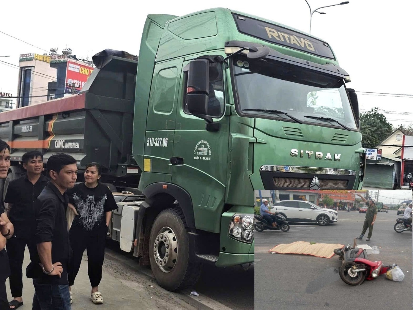 Lien tiep,  tai nan giao thong anh 2