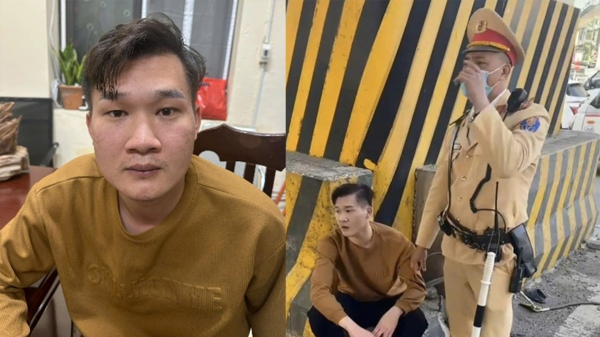 Tam giu doi tuong cuop giat giua pho Ha Noi hinh anh