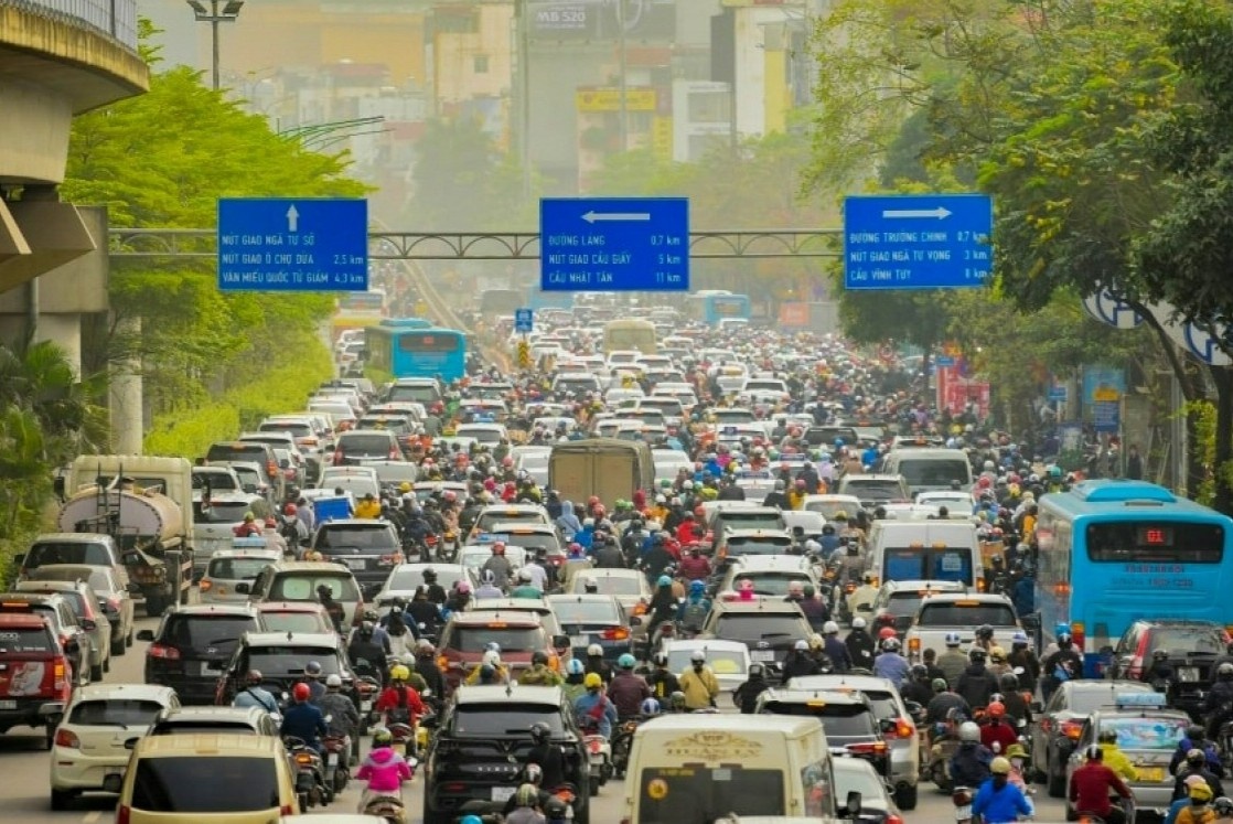 Ha Noi se lap vung phat thai thap, siet xe may khong dat chuan hinh anh