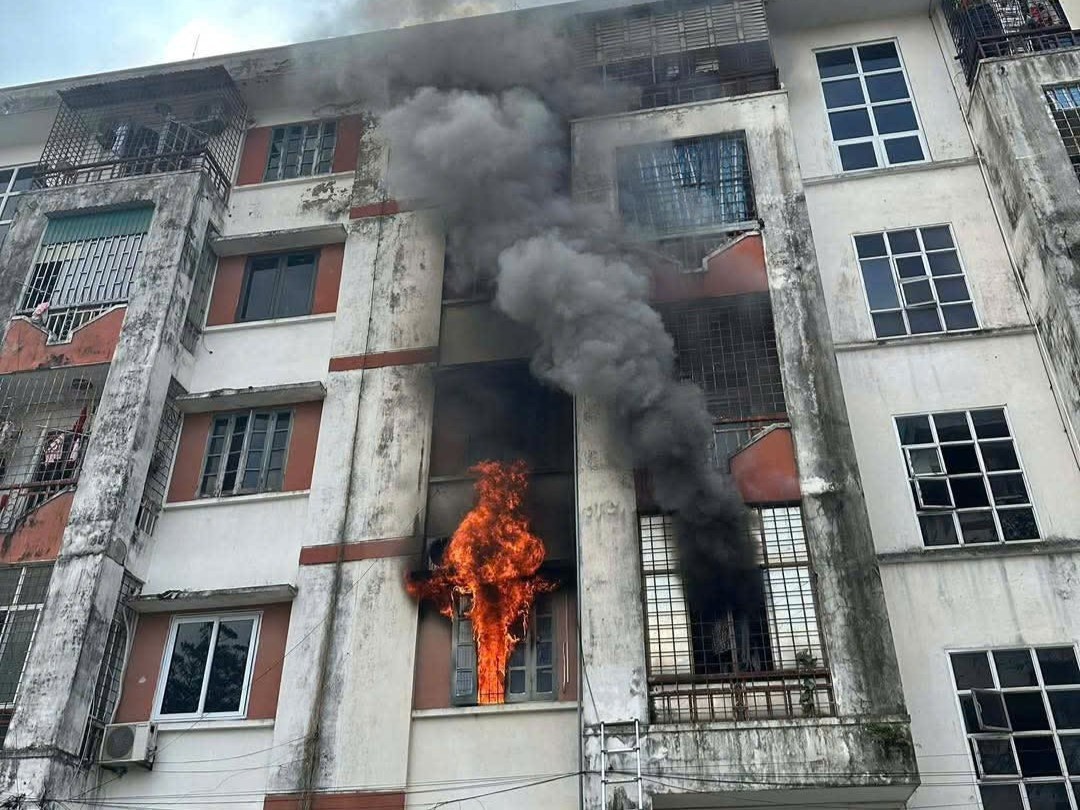 Chay chung cu Nghe An anh 1