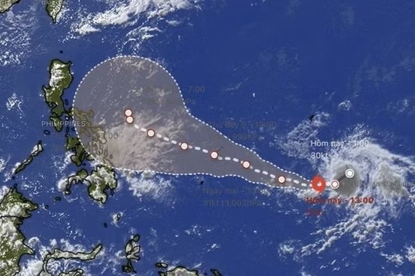 Bao Hagupit it kha nang vao Bien Dong hinh anh