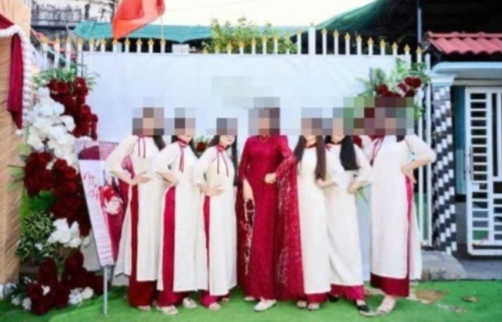 Hy huu tho anh chup nham dam cuoi o Ca Mau hinh anh