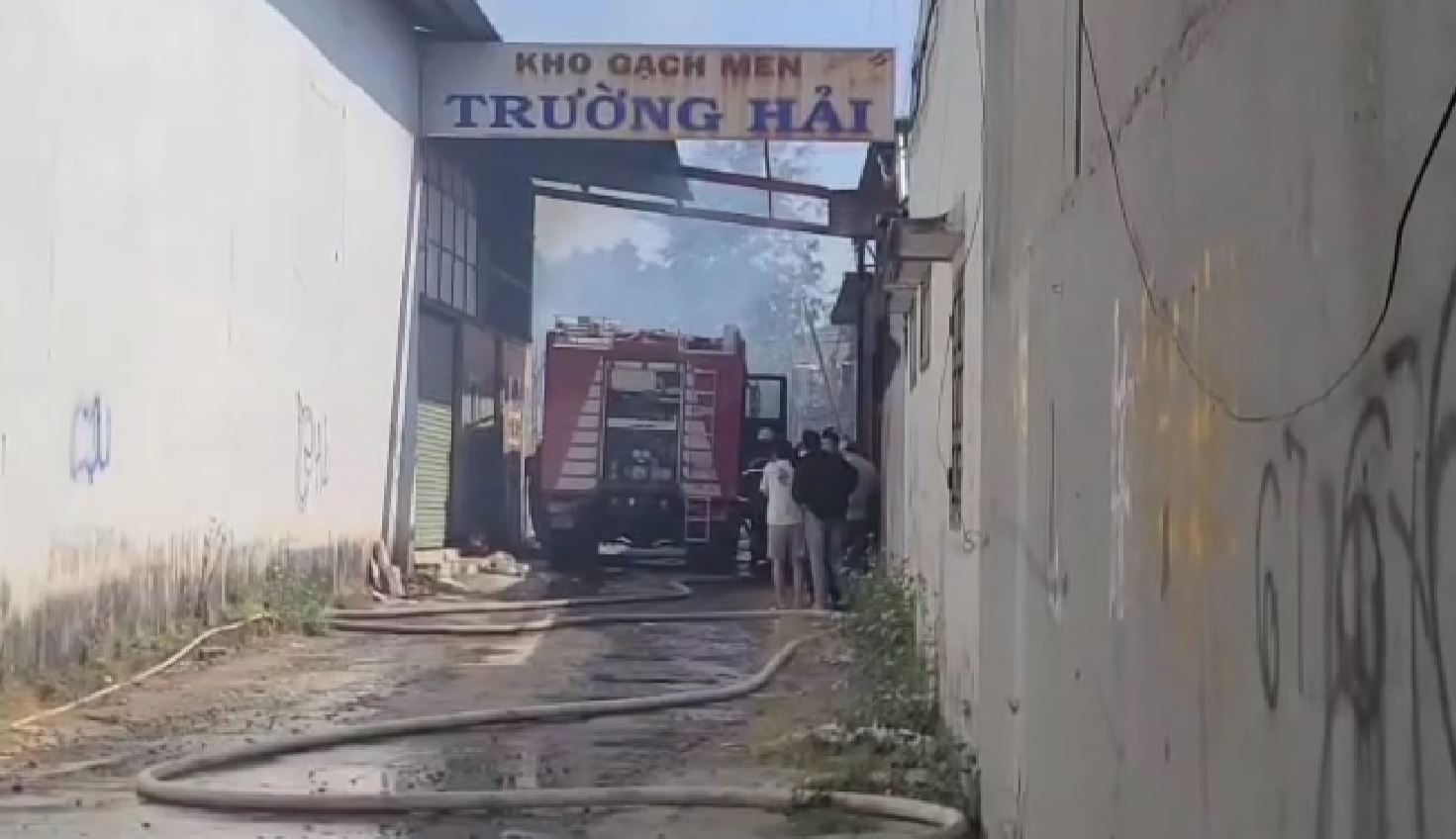 Chay kho gach men o Dak Lak hinh anh