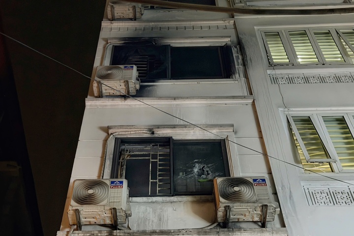 Chay nha o Ha Noi, 5 nguoi mac ket hinh anh