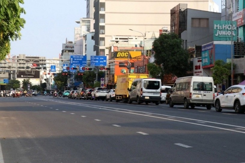 Phuong an to chuc giao thong tren duong 3 chieu Cong Hoa o TP.HCM hinh anh