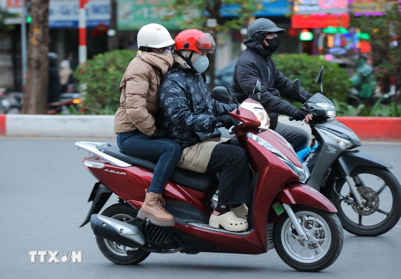 Thoi tiet Ha Noi 24/1 anh 1