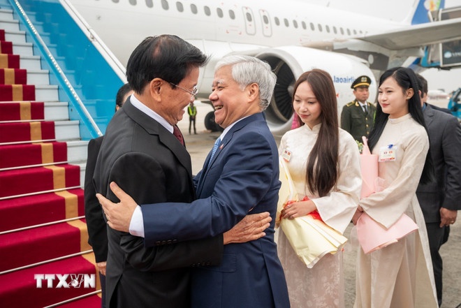 Tong Bi thu Thongloun Sisoulith anh 2