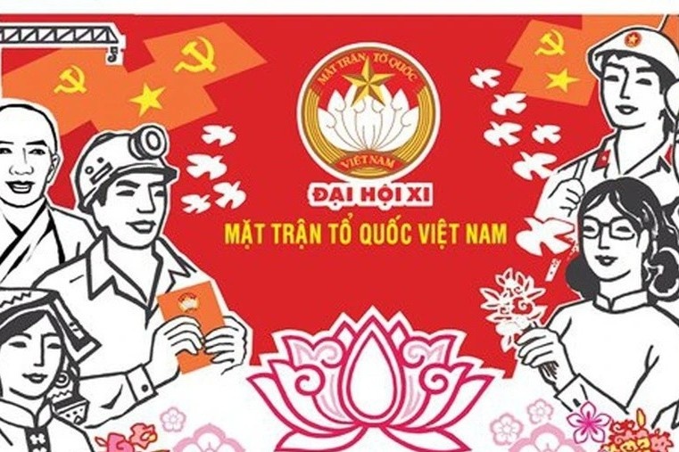 UBTW MTTQ Viet Nam xin y kien vao noi dung du thao Bao cao chinh tri hinh anh