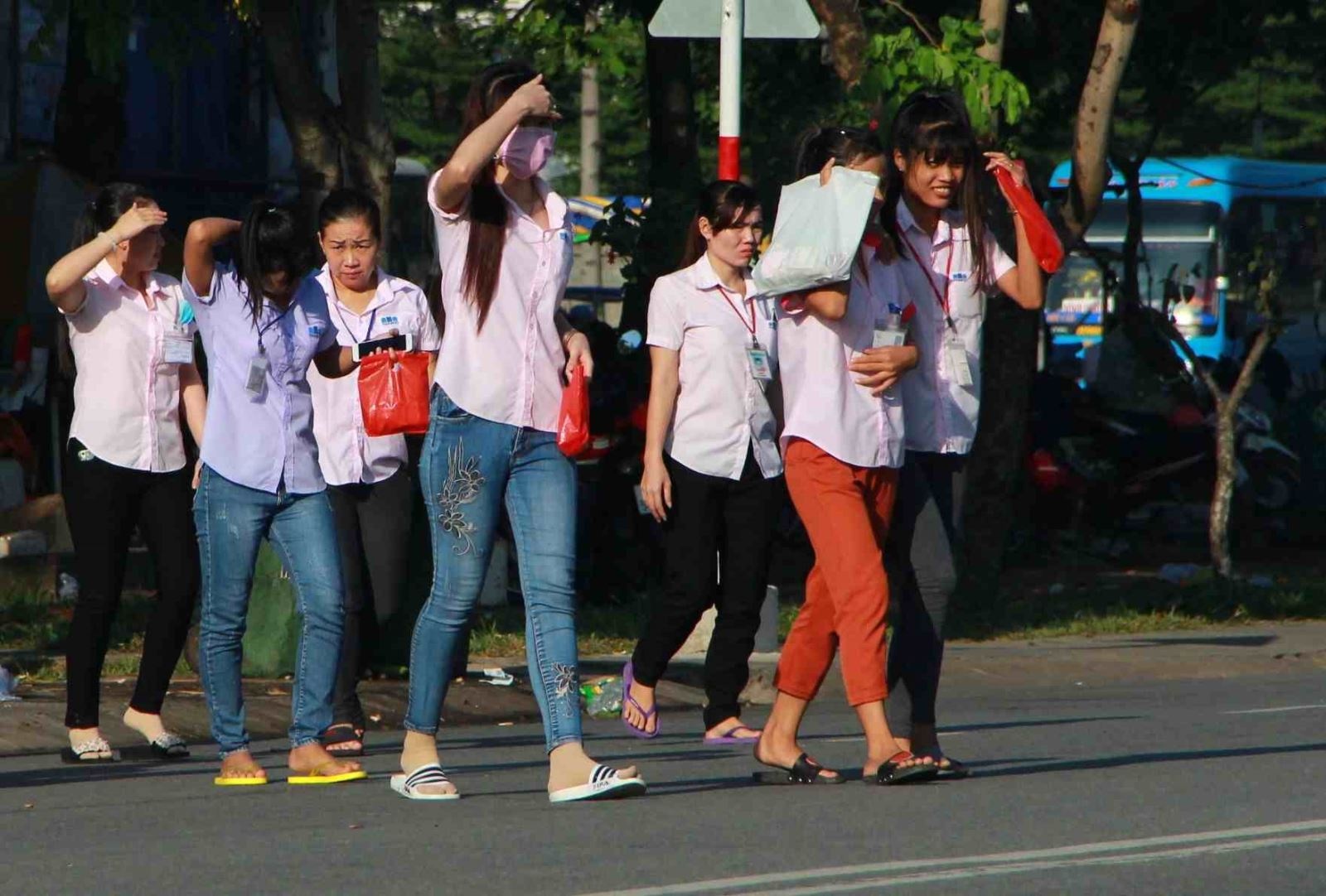 Tin moi vu 2.700 cong nhan Panko Vina o TP.HCM mat viec hinh anh