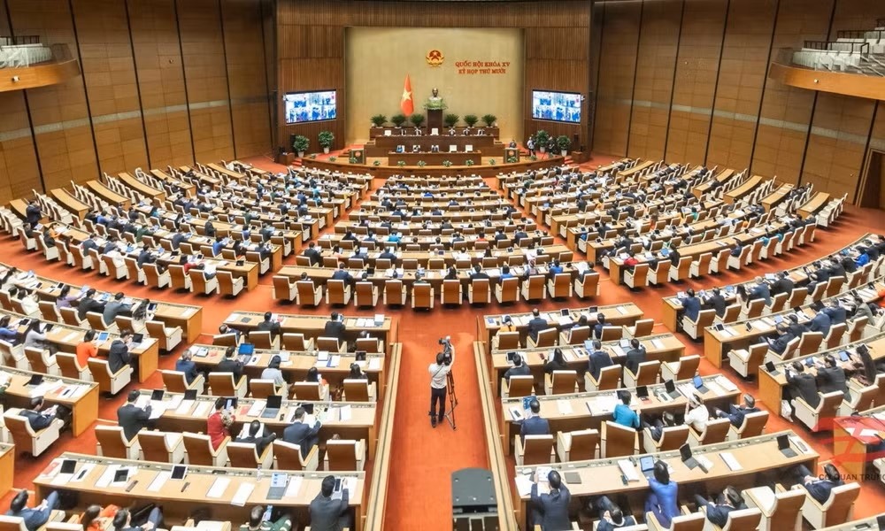 Quoc hoi thong qua Luat Thu do (sua doi) hinh anh