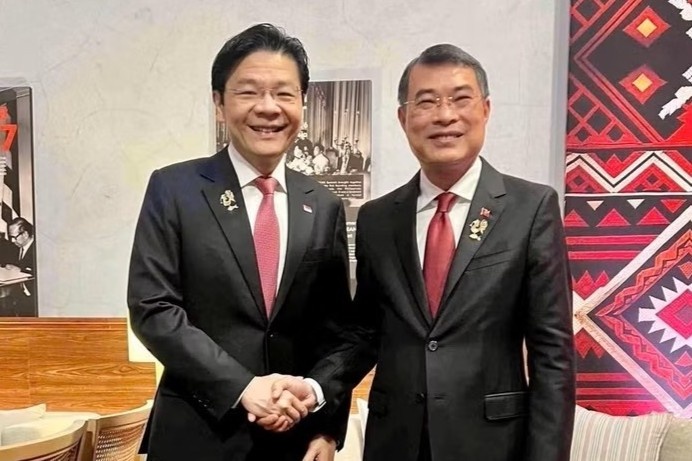 Thu tuong tiep lanh dao Singapore, Thai Lan va Indonesia hinh anh