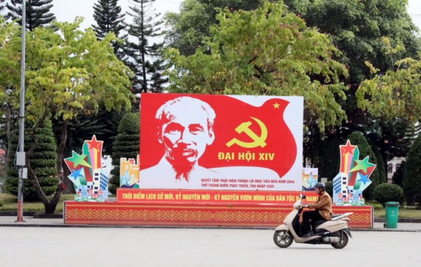 Thoi tiet ngay khai mac Dai hoi XIV cua Dang hinh anh