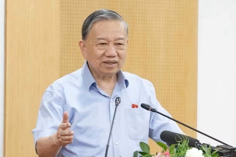 Tong Bi thu, Chu tich nuoc tiep xuc cu tri Ha Noi hinh anh