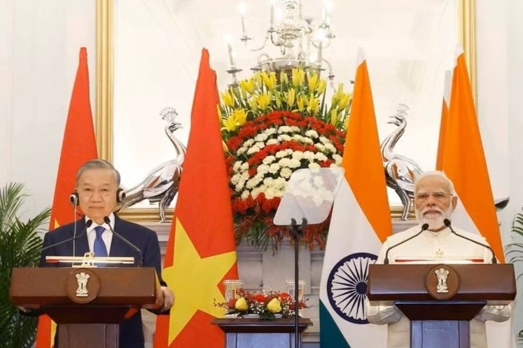 Viet Nam - An Do nang cap quan he len Doi tac Chien luoc Toan dien Tang cuong hinh anh